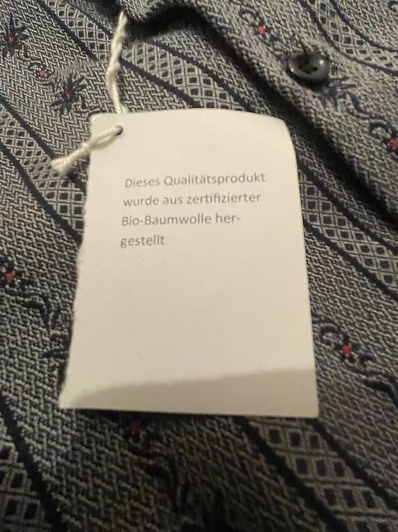 Chemises, T-shirts & Polos: Neues Edelweisshemd grau, Gr. 152  – Neuf avec emballage d'origine à Kerns par UDS82 3