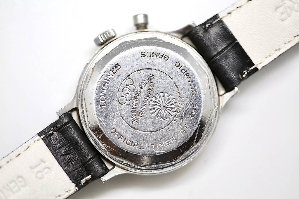 Longines Orologi: Longines Conquest Chronograph 1972 München Olympiade – Usato da Reinach BL venduto da Han-Numismatik 4