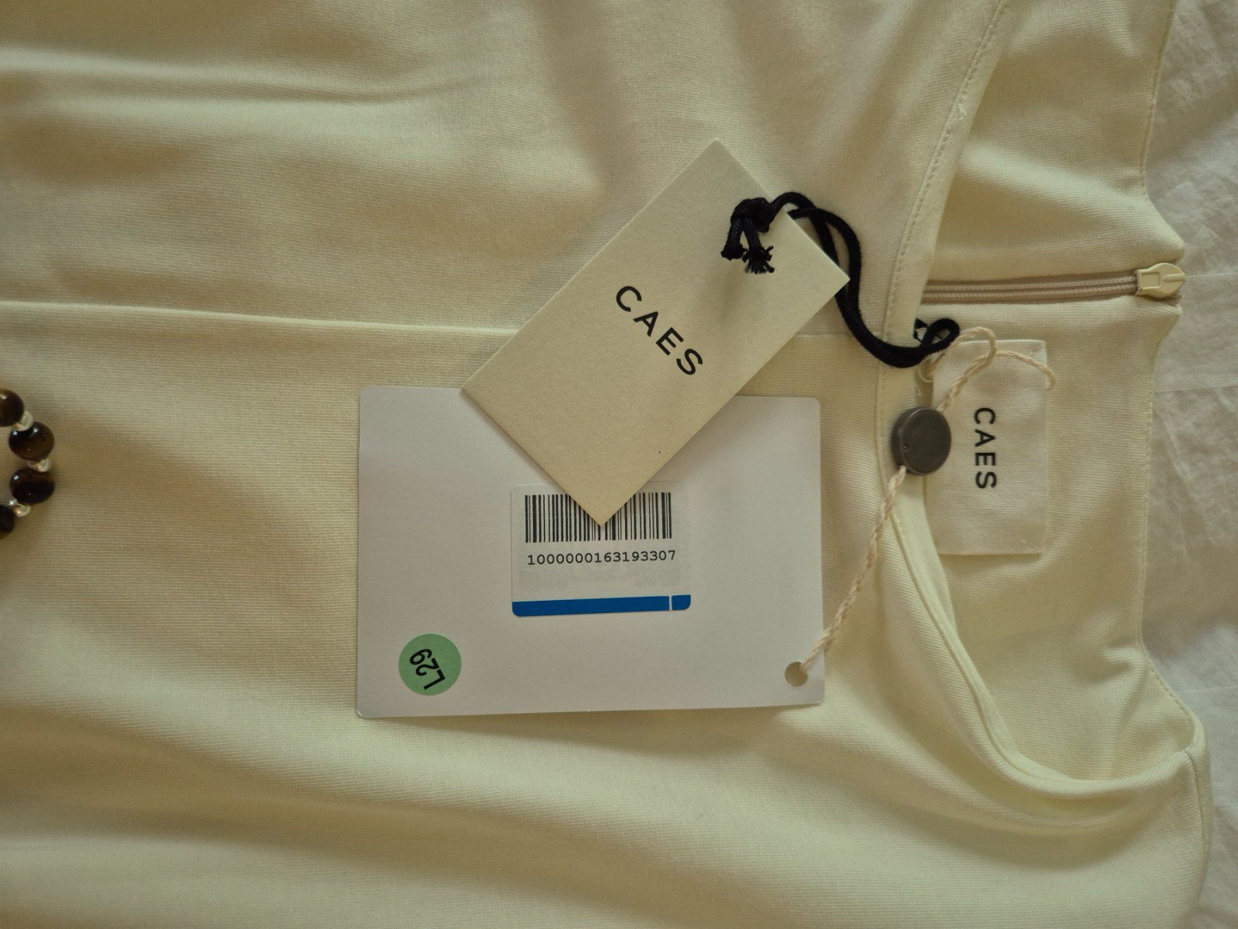 Vestiti: CAES Kleid Elfenbein / Off-White – Nuovo e nell'imballaggio originale da Zug venduto da OliviaK7 4