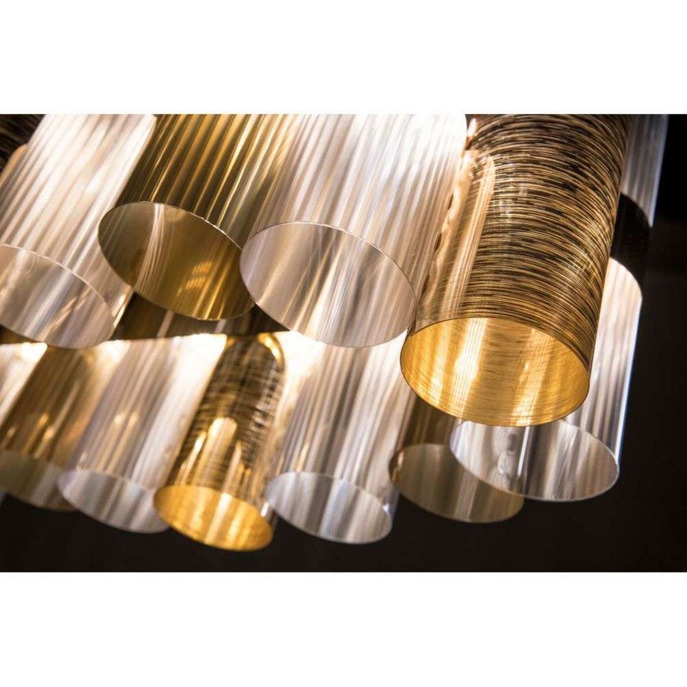Lampade: La Lollo Pendelleuchte M Gold - SLAMP – Usato da Sissach venduto da ruminative 1