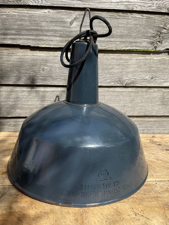Pendelleuchte Industrie-Look Zink-Optik – Vintage Hängelampe, 1x E27 Bis 60W, 140 Cm Hängend, Für Ess- Oder Wohnzimmer