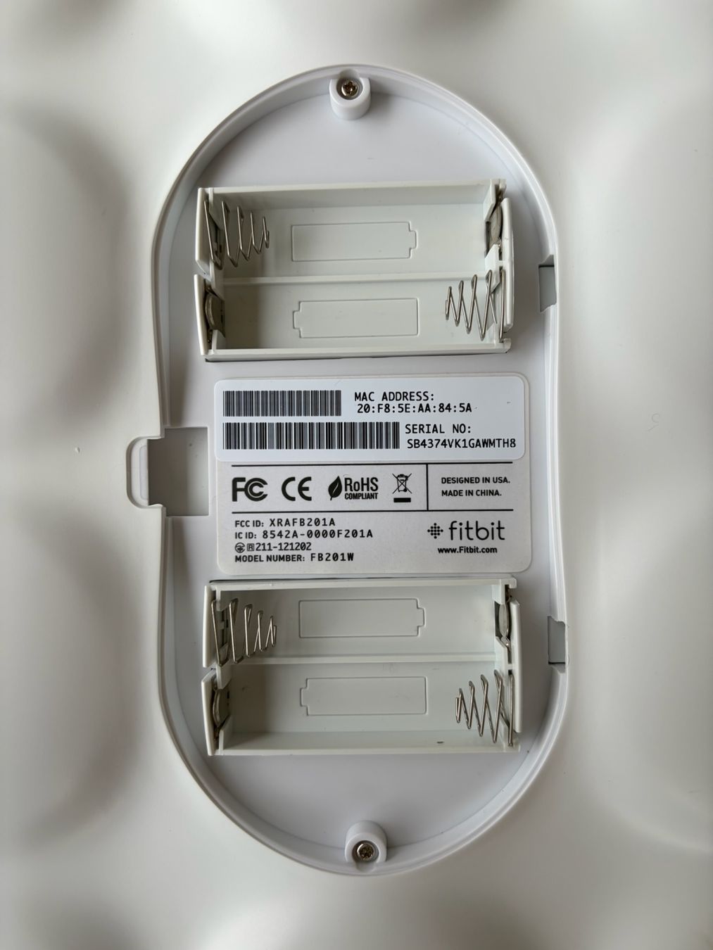 Bilance pesapersone: Fitbit Aria WLAN-Waage – Usato da Adliswil venduto da gbehets 4