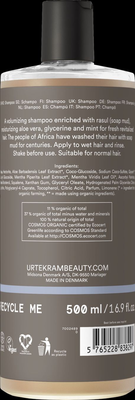 Haarpflegeprodukte: URTEKRAM Rasul Volume Shampoo, 500 ml – Neu (gemäss Beschreibung) aus Luzern von Sommer_26 4