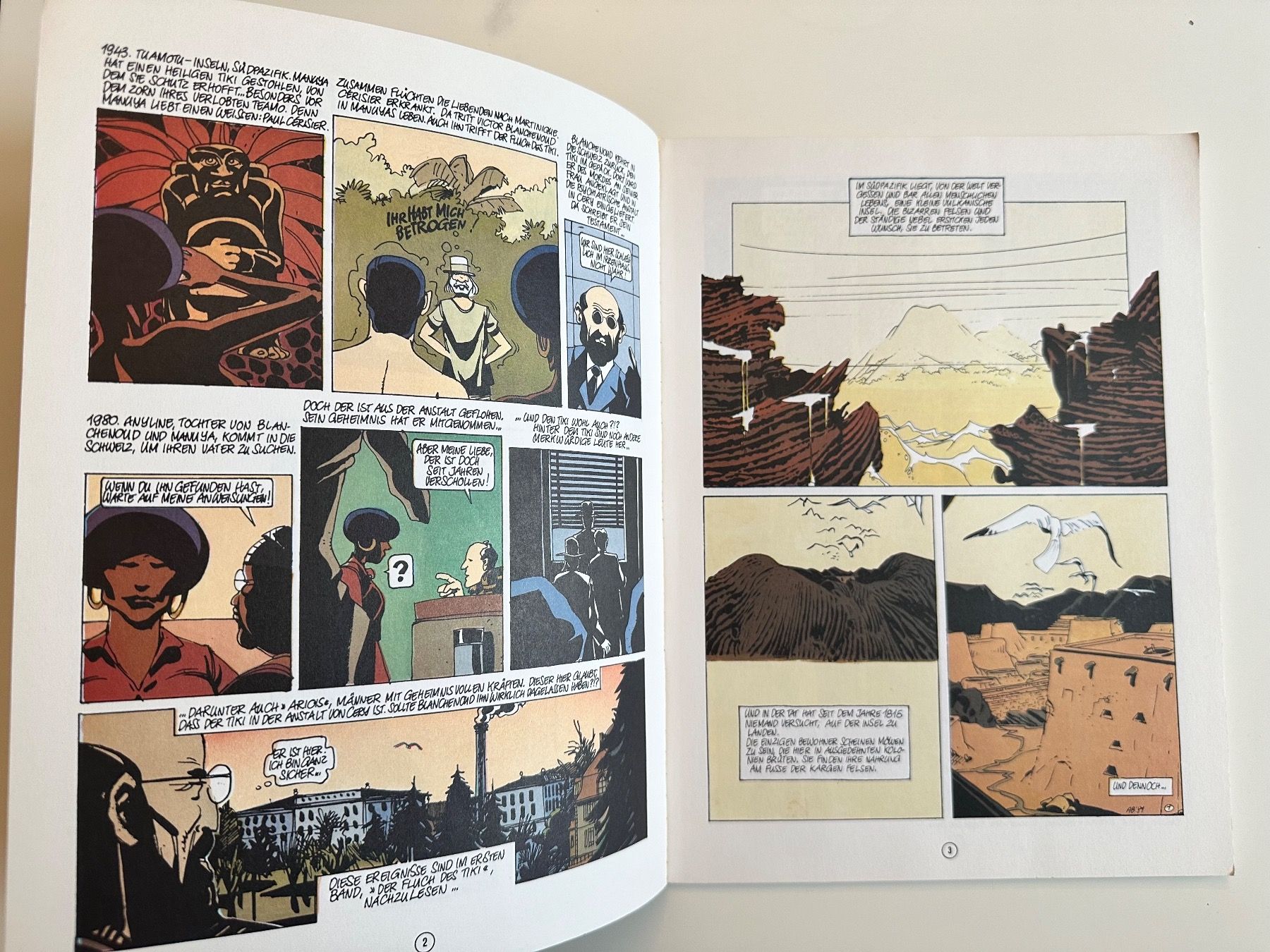 Fumetti: DER FLUG DER MÖWEN 2 - DAS VERBOTENE ATOLL - SOFTCOVER – Usato da Münsingen venduto da Ganjam 3
