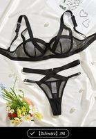 Schwarzes Dessous-Set, Grösse M, nie getragen, neuwertig