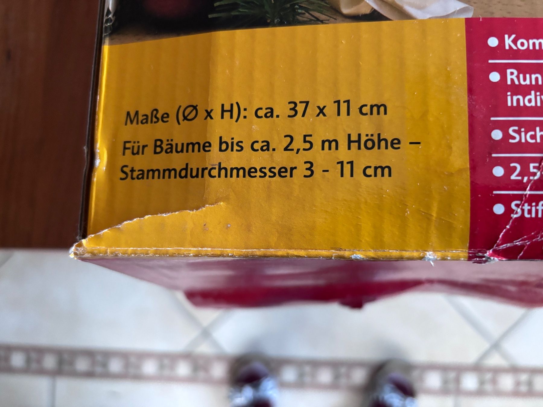 Christbaumständer: Stabiler Christbaumständer – Gebraucht aus Balsthal von Uroby 4