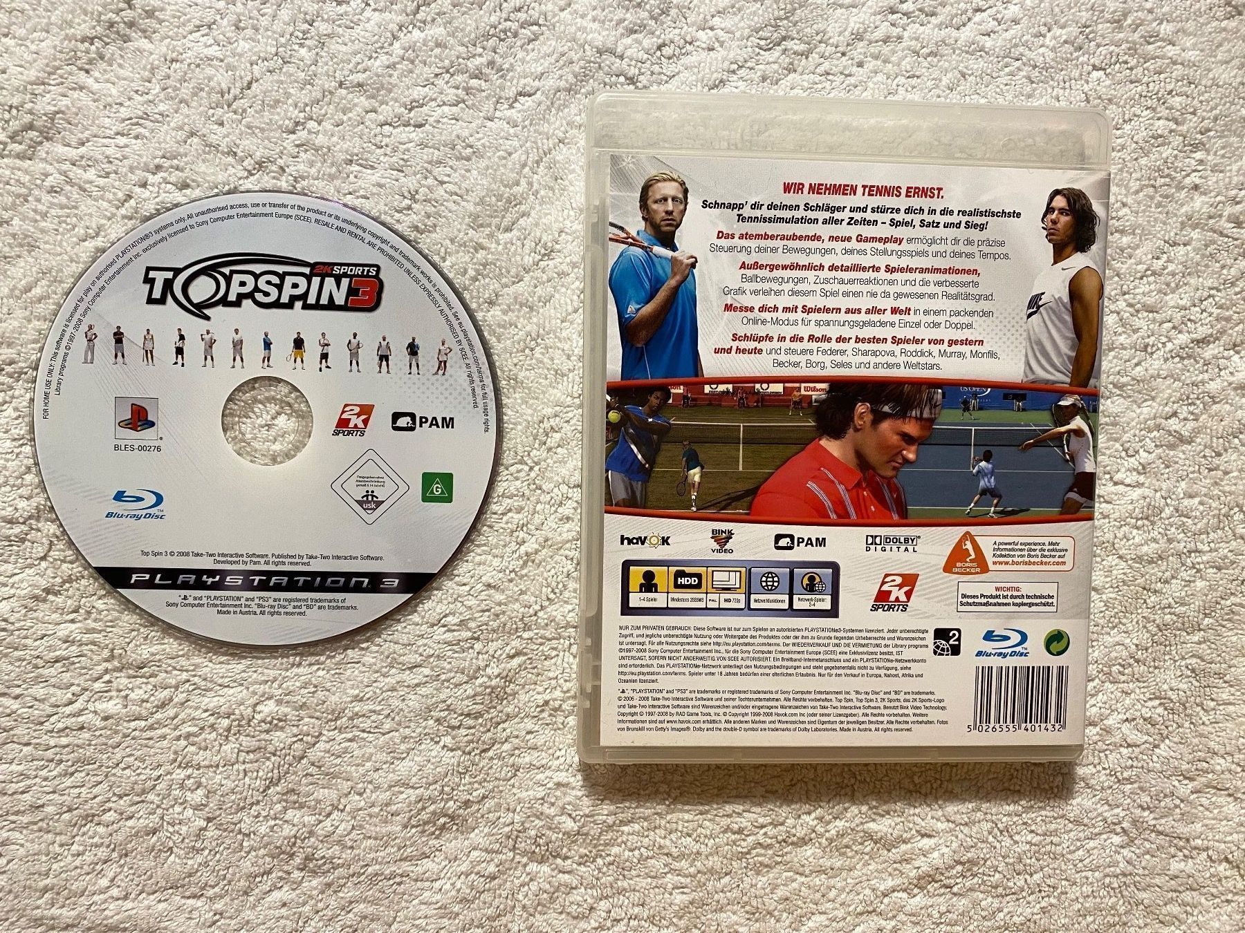 Sony Giochi: Topspin 3 PS3 – Usato da Reichenbach i. K. venduto da Daniel840 1