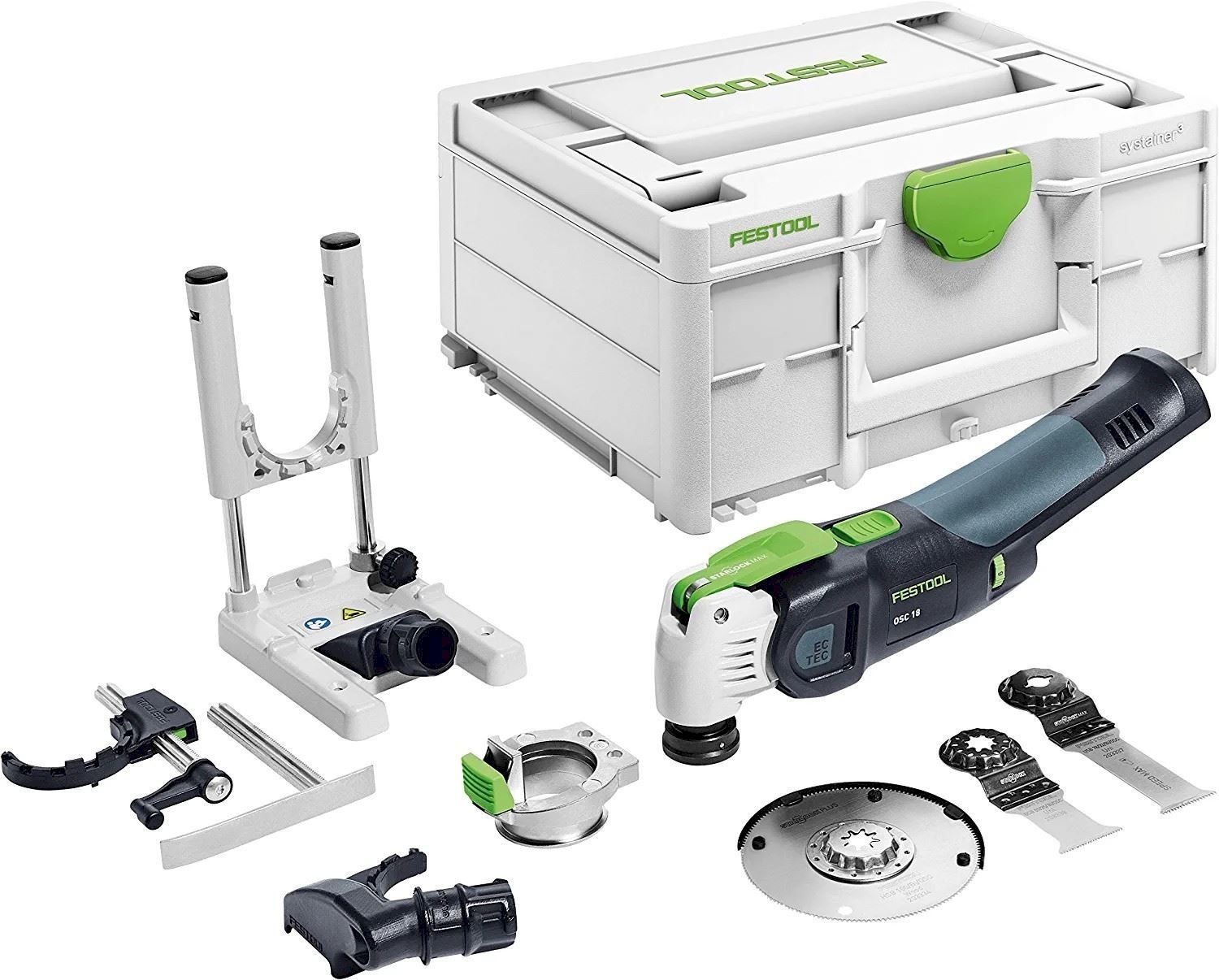Festool Tous les outils: FESTOOL Vecturo OSC18 E-Basic-Set 576592 – Neuf avec emballage d'origine à Bottighofen par zaap