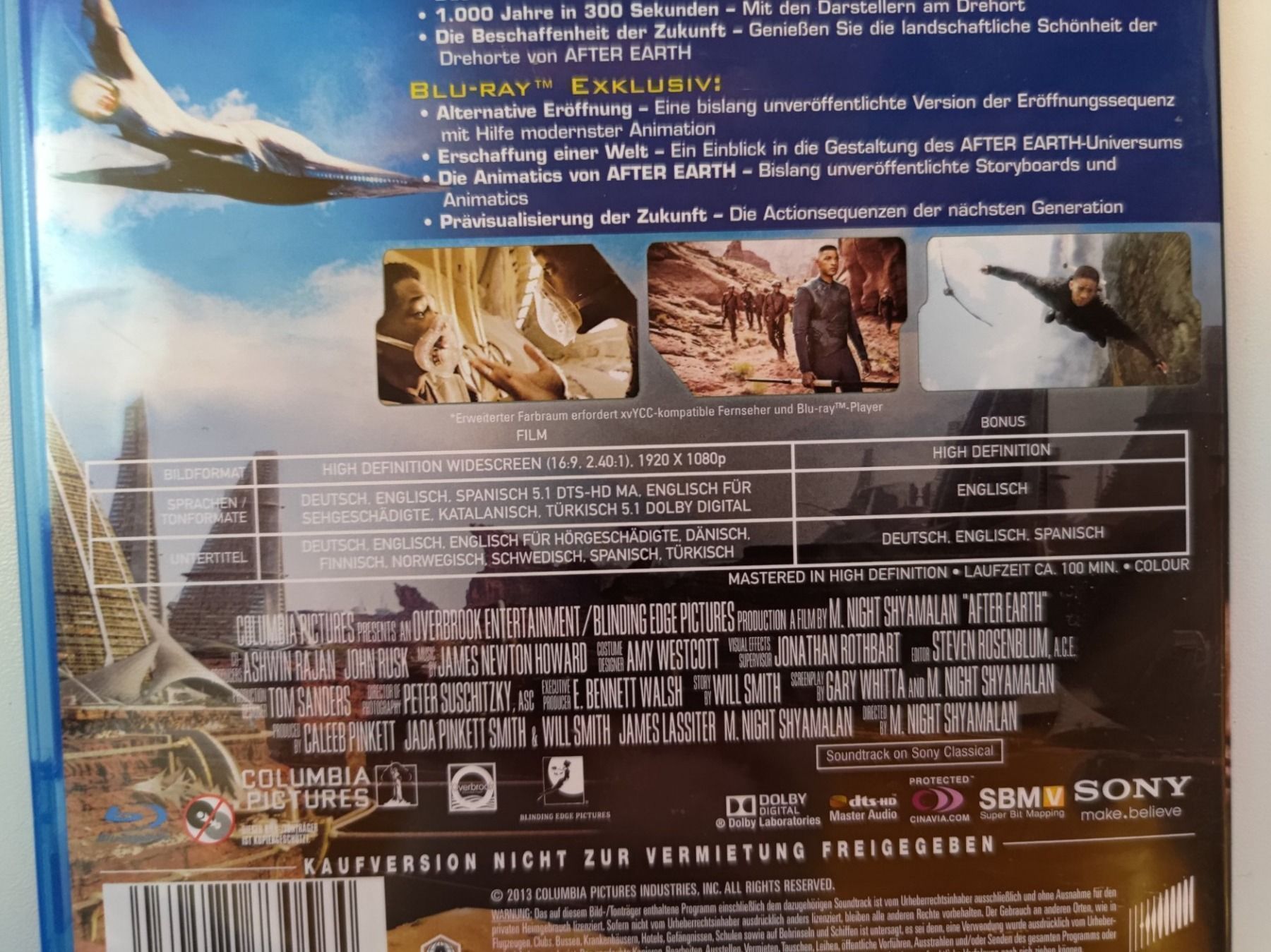 Alle DVDs: After Earth – Gebraucht aus Liestal von Kratzilla 3