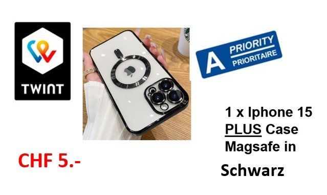 Apple Cover & Protezioni schermo: Iphone 15 Plus Cover - Magsafe in Schwarz – Nuovo e nell'imballaggio originale da Schenkon venduto da Jaimer_91 1