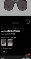 Sonnenbrille Alexander McQueen UNISEX