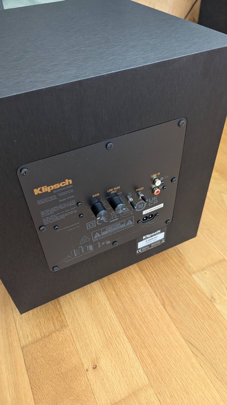 Klipsch Heimkino: Subwoofer Klipsch R-8SW – Gebraucht aus Rombach von Aussicht02 2