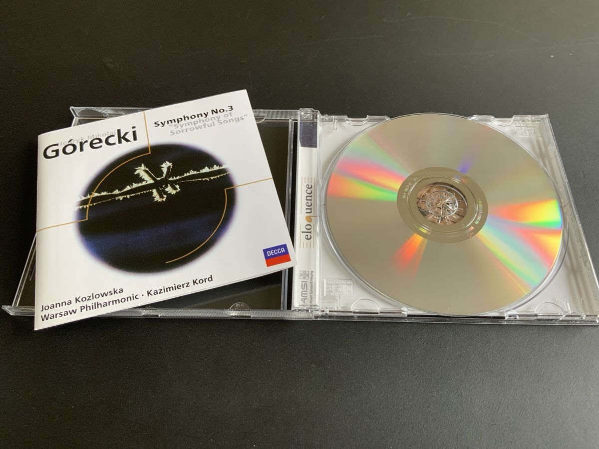 CD: Henryk Mikolaj Górecki - CD Symphony No.3 – Nuovo (secondo la descrizione) da Zürich venduto da thomashahn 2