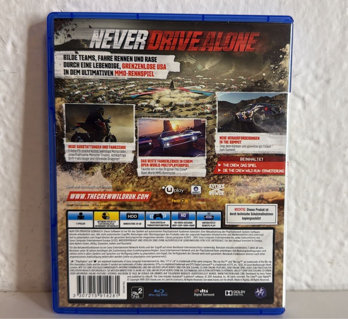 Sony Giochi: PS4/PS5 The Crew Wild Run Edition – Usato da Ehrendingen venduto da bubulence 1