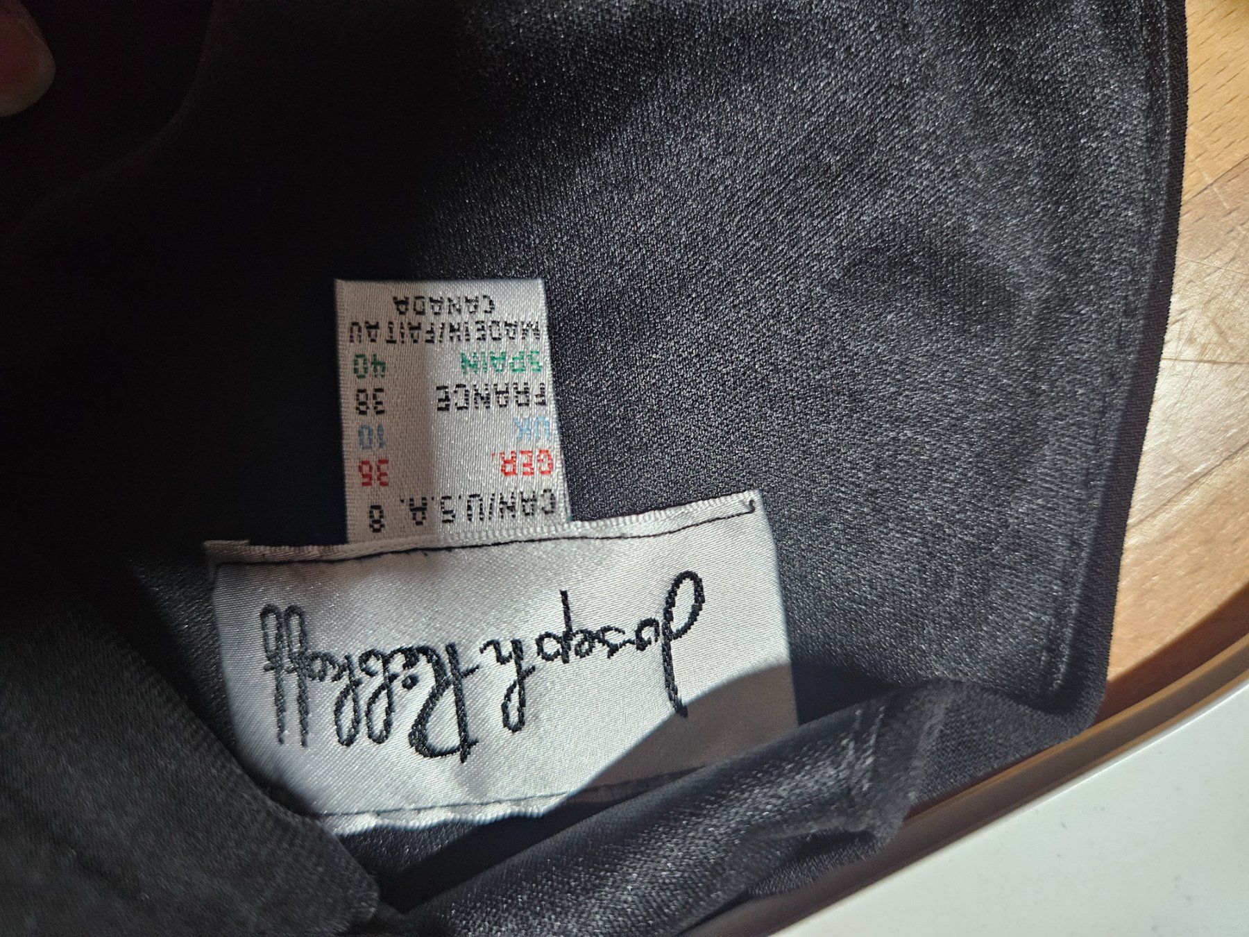 Tute: Jumpsuit Joseph Ribkoff – Usato da Frauenfeld venduto da Jewells-Child 1