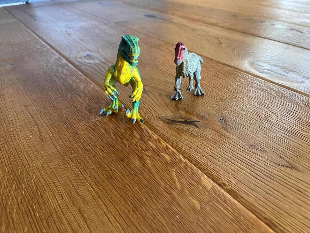 Schleich Giocattoli: Schleich Set 14 Dinosaurier mit Vulkanlandschaft – Usato da Reinach BL venduto da Tsausr 7