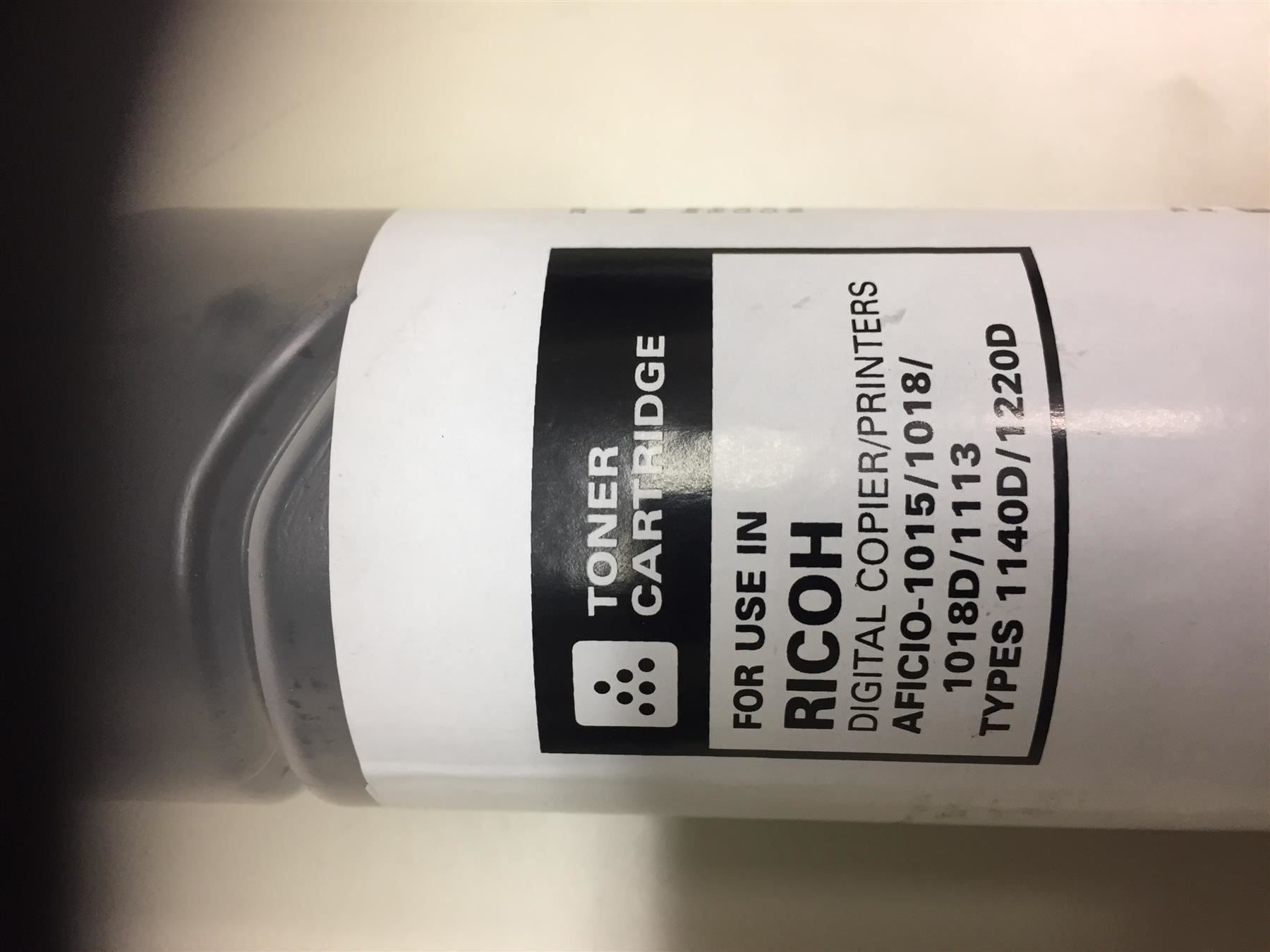 Ricoh Cartucce per stampanti & toner: Ricoh Toner 1140D / 1220D Schwarz – Nuovo e nell'imballaggio originale da Langwiesen venduto da Restposten-24 1
