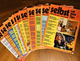 SELBST IST DER MANN 11 VINTAGE Zeitschriften,  Jahr 1972