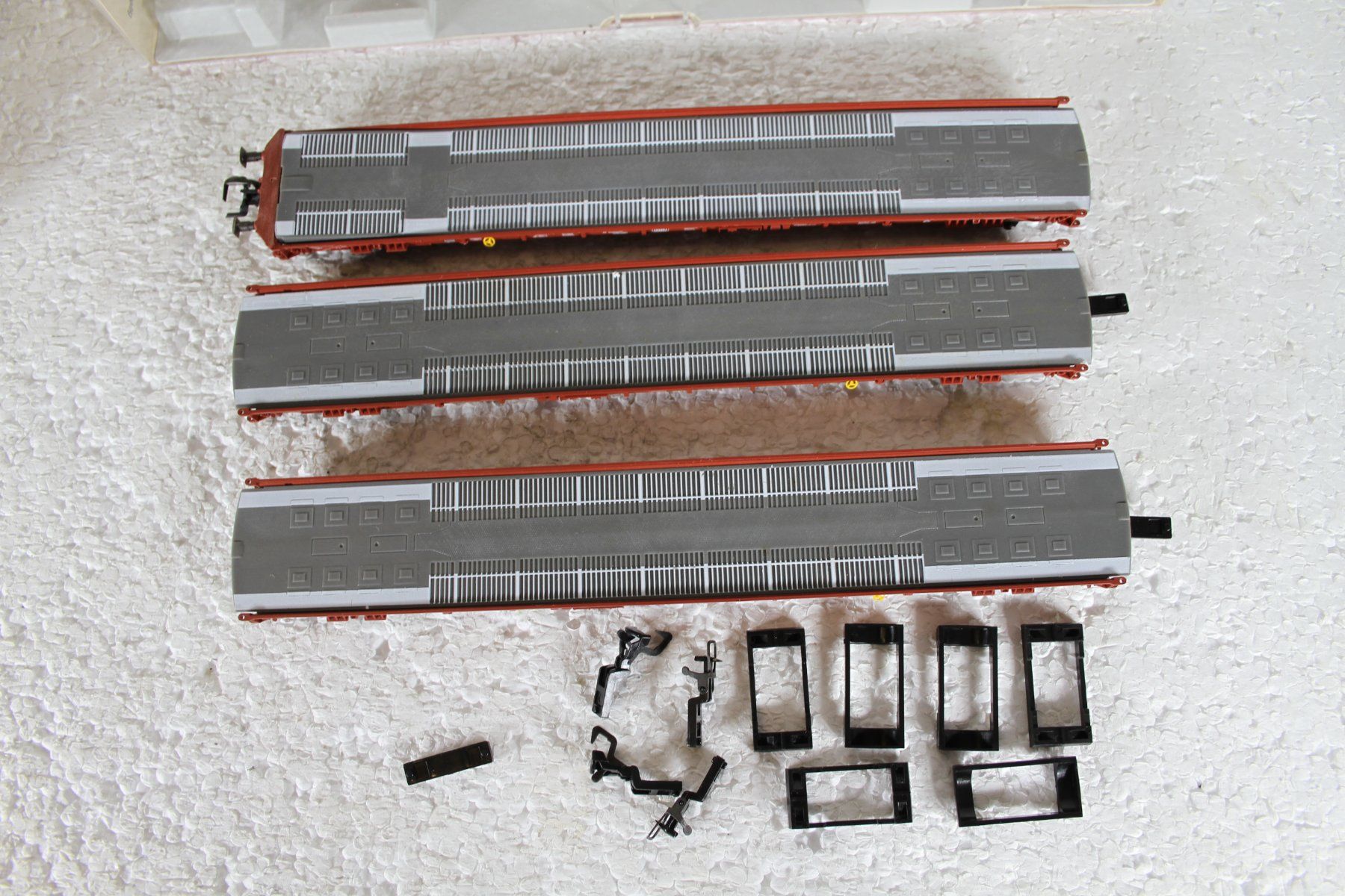 Fleischmann Modelleisenbahnen: Fleischmann 5270 u. 2x 5271 DB RoLa Rollende Landstrasse – Gebraucht aus Triesen von cor_62ts 2