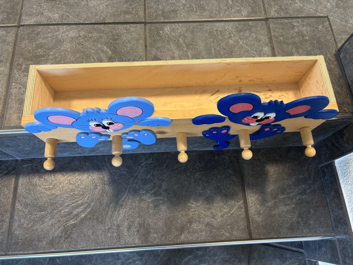 Garderobe: Kindergarderobe aus Holz – Gebraucht aus Staufen von arnicla 5