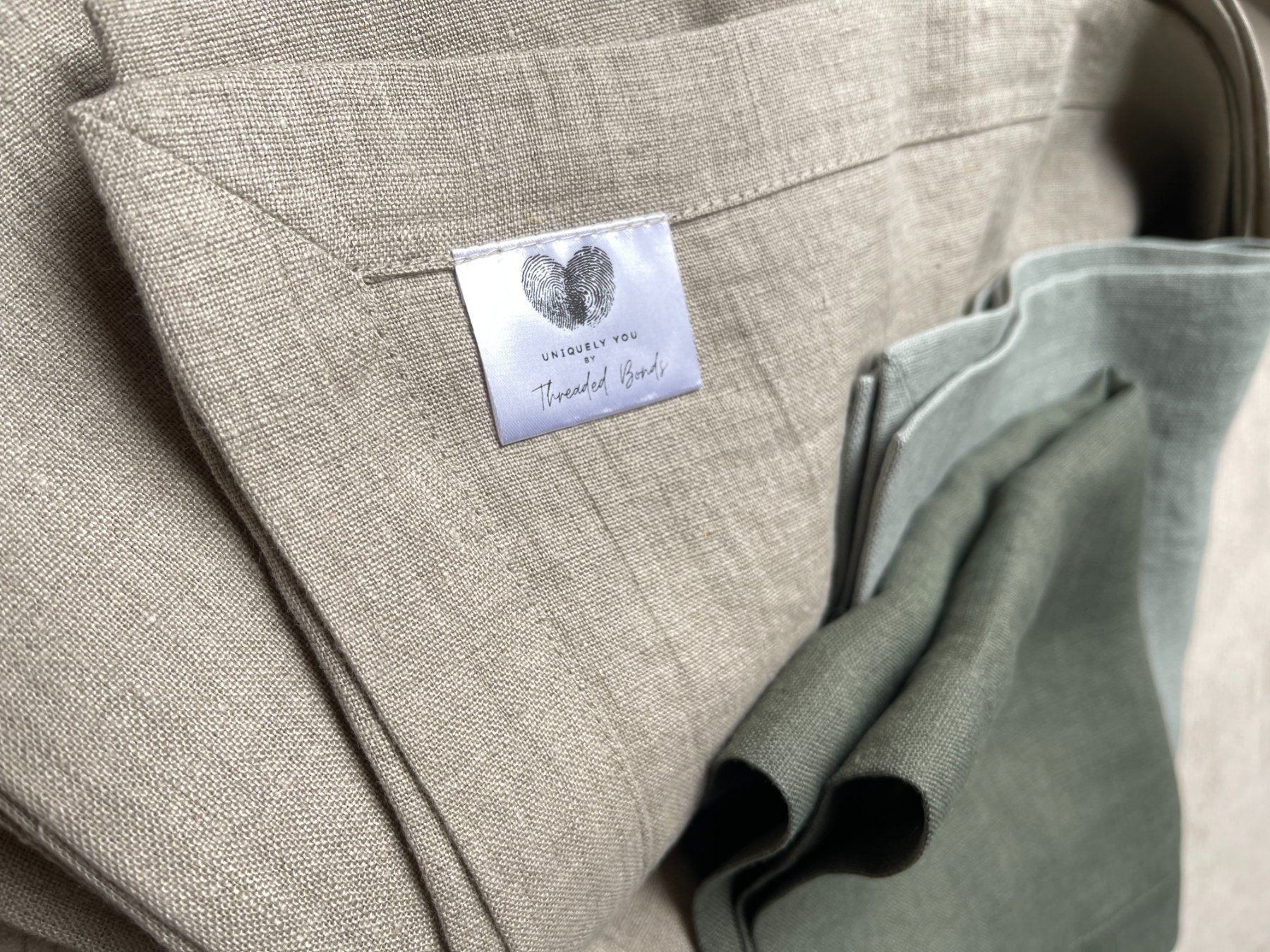 Tovaglioli: Leinen Serviette | Ausgewaschene weiche Leinen Serviette – Nuovo e nell'imballaggio originale da Meilen venduto da tea_n6fg 1