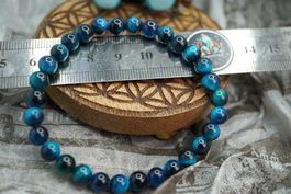 Tigerauge Blau  6mm    Armband      elastisches   Ab 1.-
