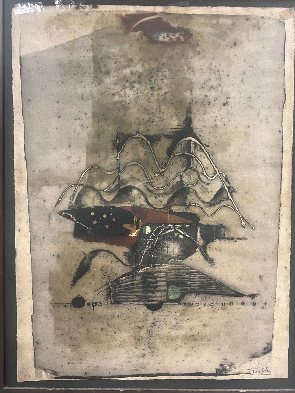 Grafica & Litografie: Lithographie signée signature illisible – Usato da Genève venduto da Qanil77 4