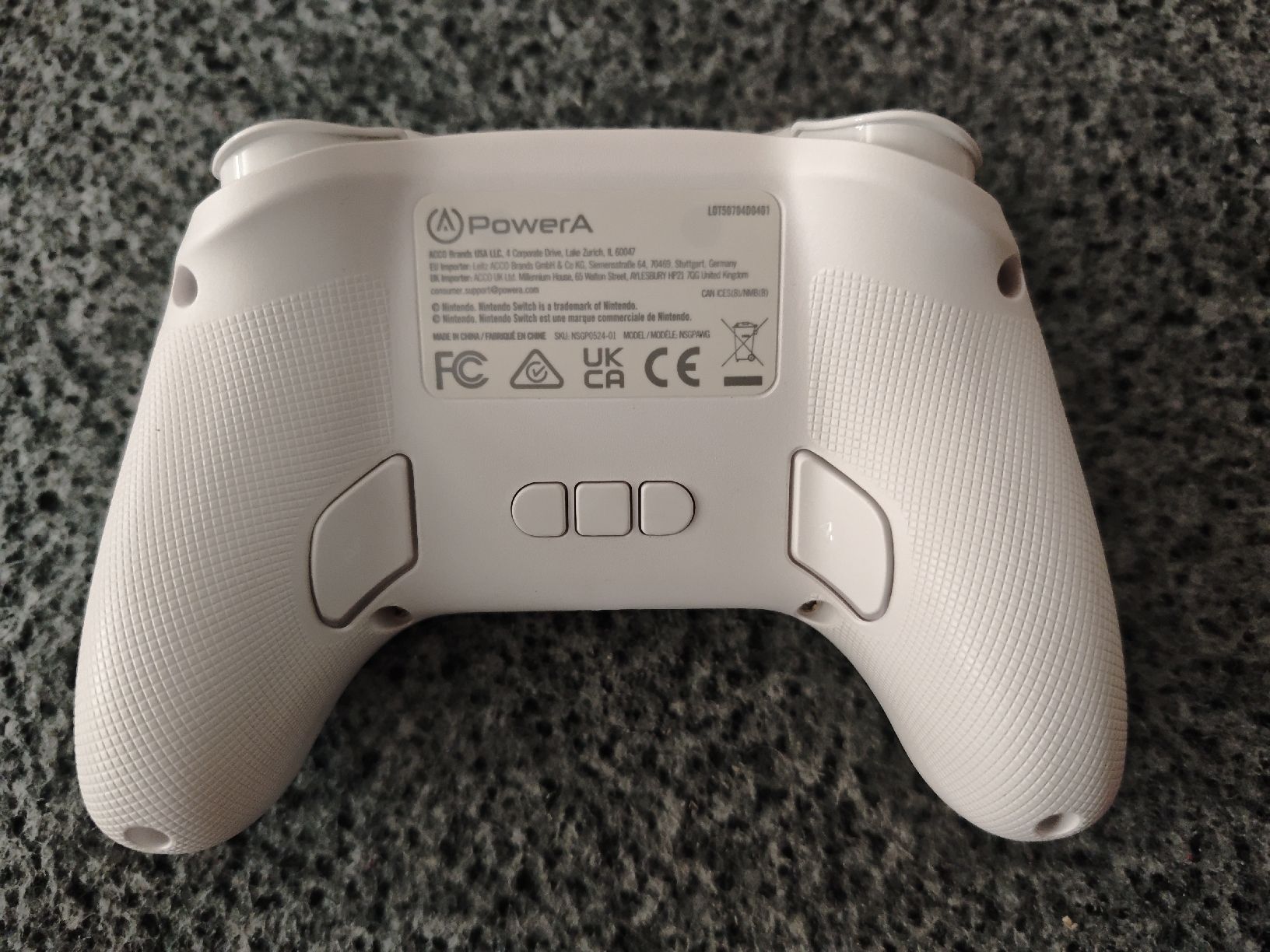 Controller: Controller PowerA Nintendo Switch 2 weiss – Gebraucht aus Leibstadt von Rova 1
