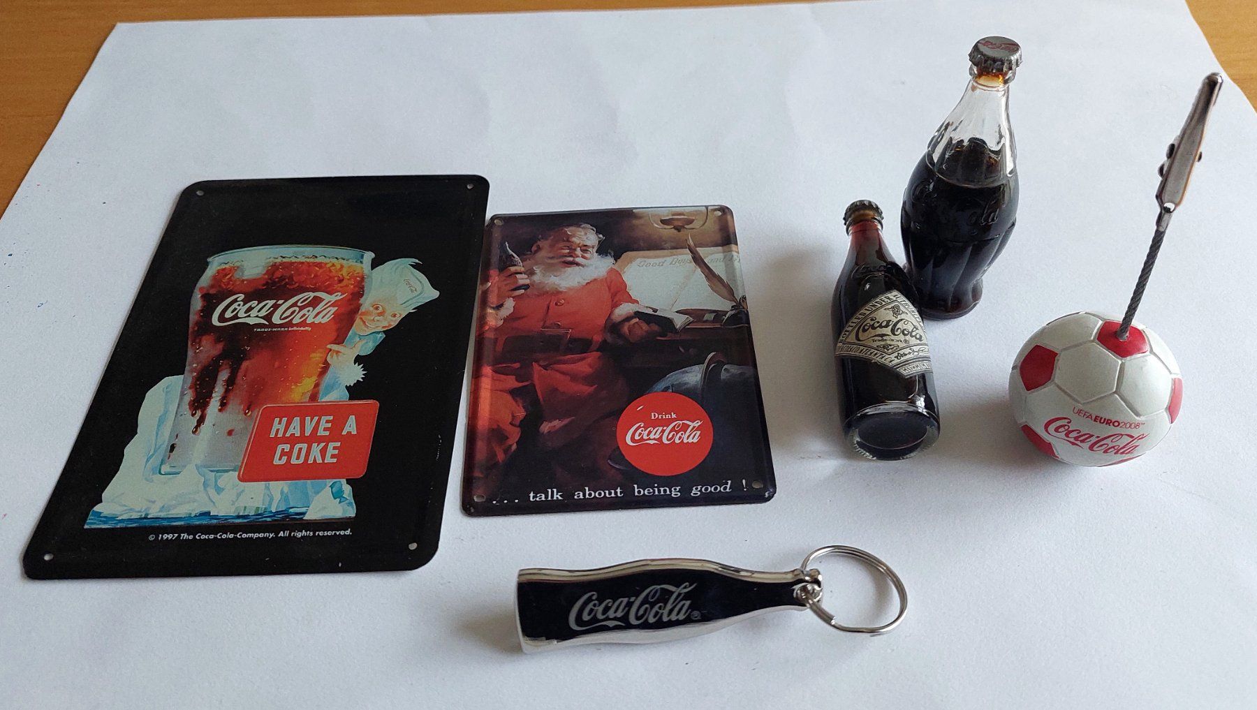 Coca-Cola Giocattoli: Coca Cola Konvolut 9-teilig – Usato da Schaffhausen venduto da Rosenmund
