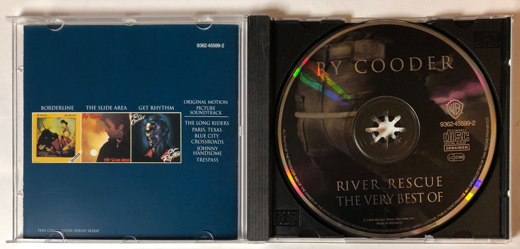 CDs: RY COODER - RIVER RESCUE – Gebraucht aus Poliez-Pittet von Newtown-Records 1