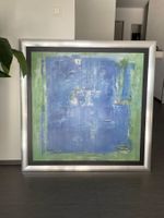 Grosses abstraktes Bild, Alurahmen, modern