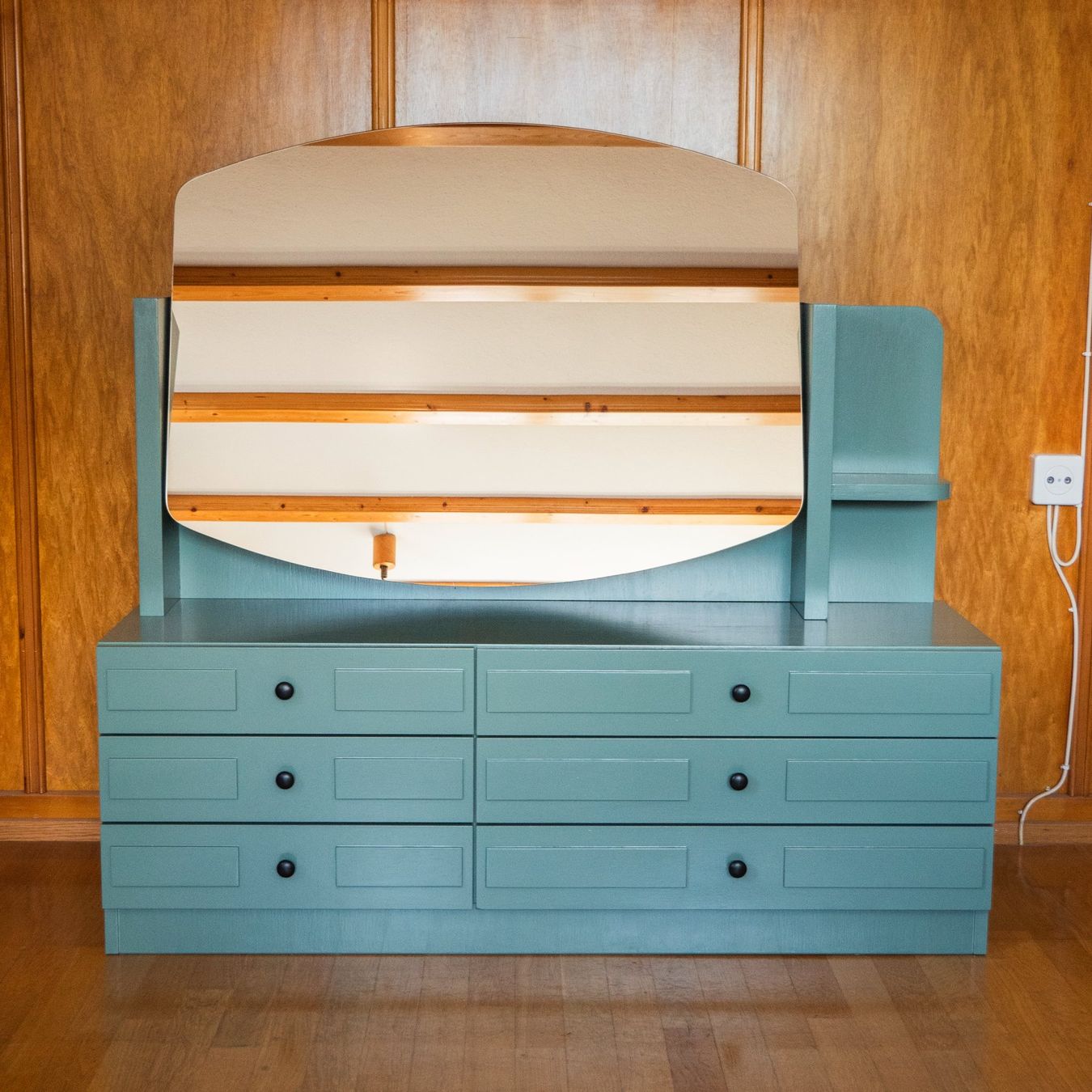 Cassettiere: Sideboard mit Spiegel restauriert – Usato da Gersau venduto da Renova_Moebel 1