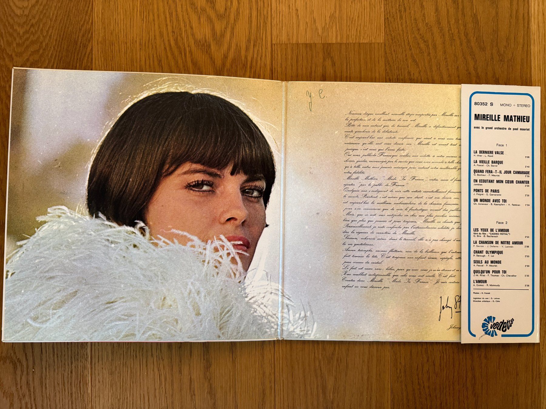 Schallplatten: 2 disques vynile 33 de Mireille Mathieu – Gebraucht aus Founex von MaevaMatahi 2