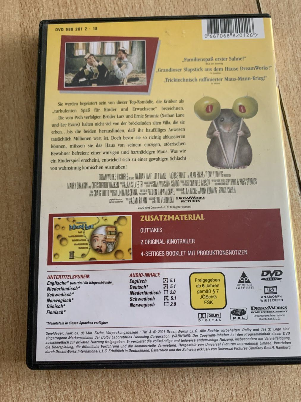 Tous les DVDs: Mäusejagd – D'occasion à Reinach BL par con_ync2 1