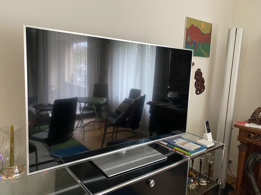 Aurabeam Control Remoto Compatible con Panasonic TX-L55WTW60 Televisión/TV