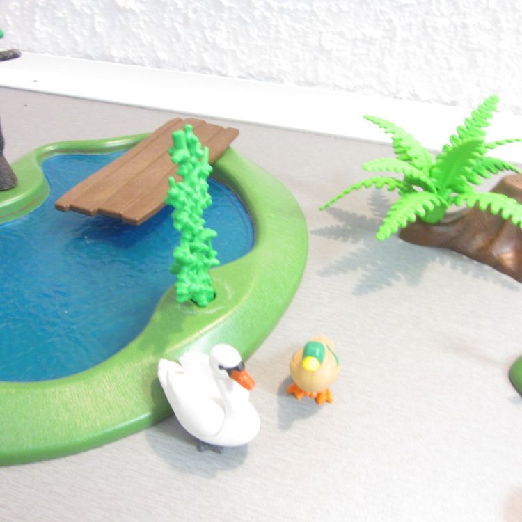 Playmobil herzige Wald und Wiesentiere mit Teich Kaufen auf Ricardo