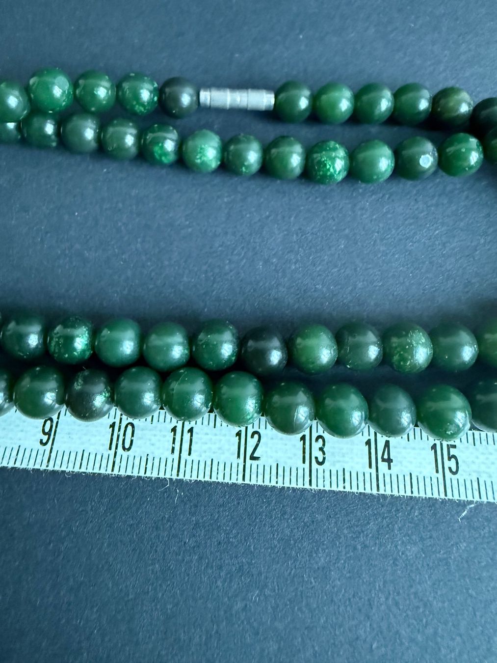 Catenine: Vintage Jade Kette – Usato da Spiegel b. Bern venduto da Rogger72 3