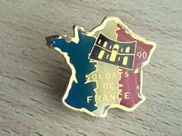 Pin Frankreich Soldats de France 90