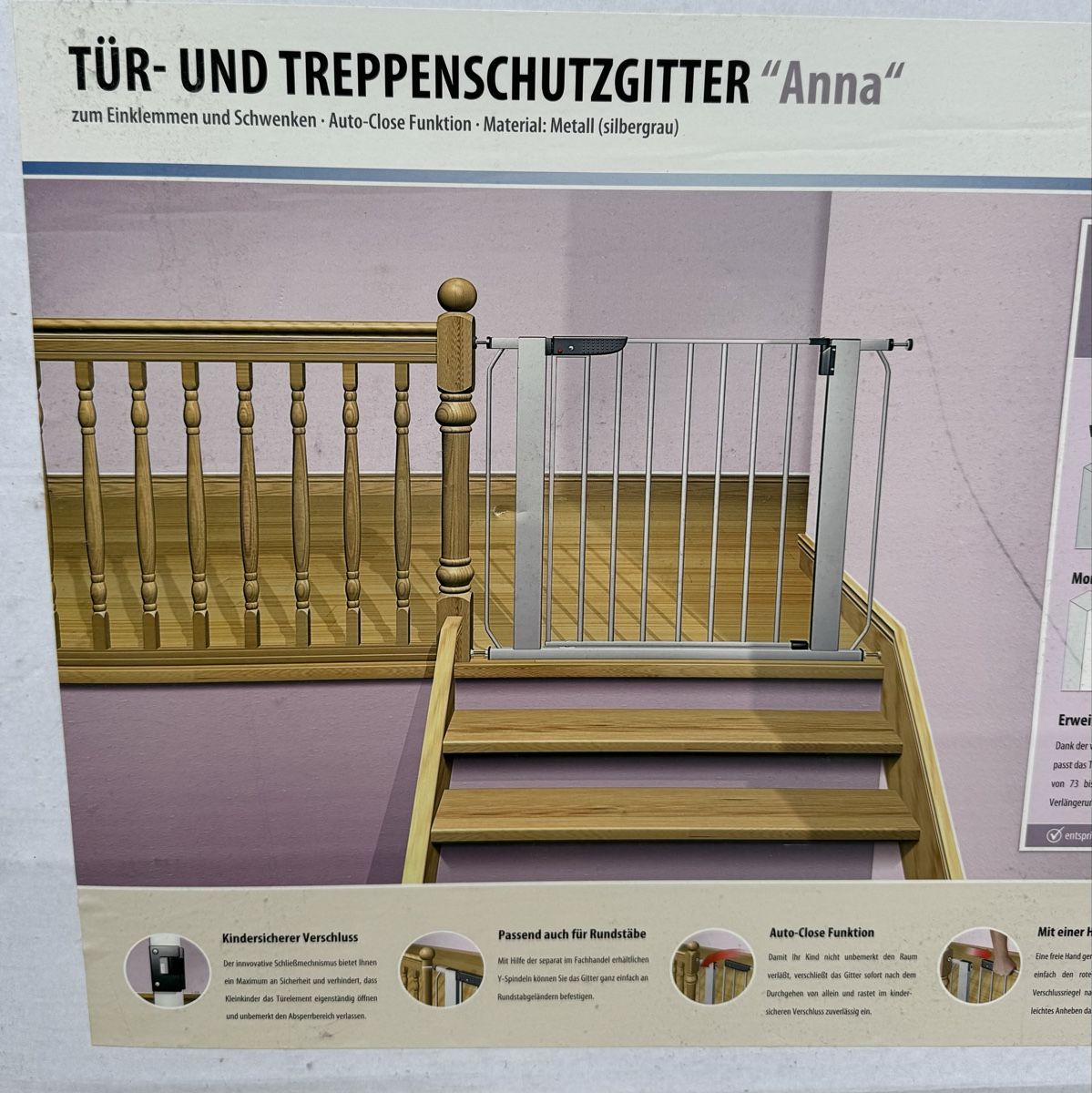 Sicherheit: Treppenschutzgitter – Gebraucht aus Thun von Malecon 1