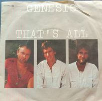 Vinyl-Single Genesis - That's All