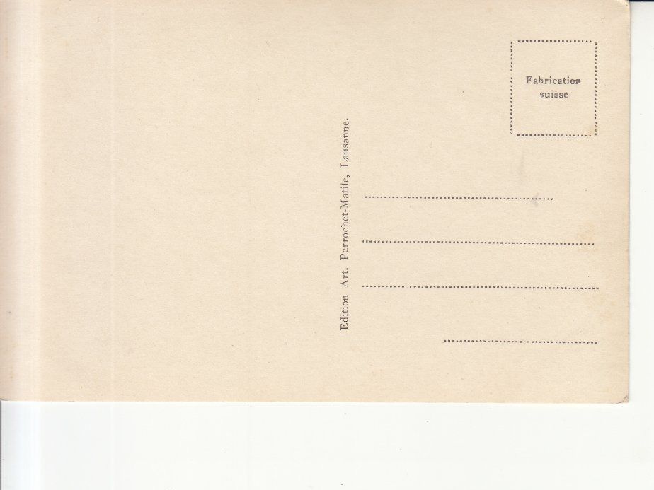 Cartoline postali: Orny Cabane, ca. 1940 – Usato da Bürglen TG venduto da StampGraf 1
