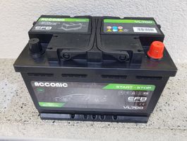 Autobatterie Starterbatterie, 70Ah, EFB, NEU, start / stop