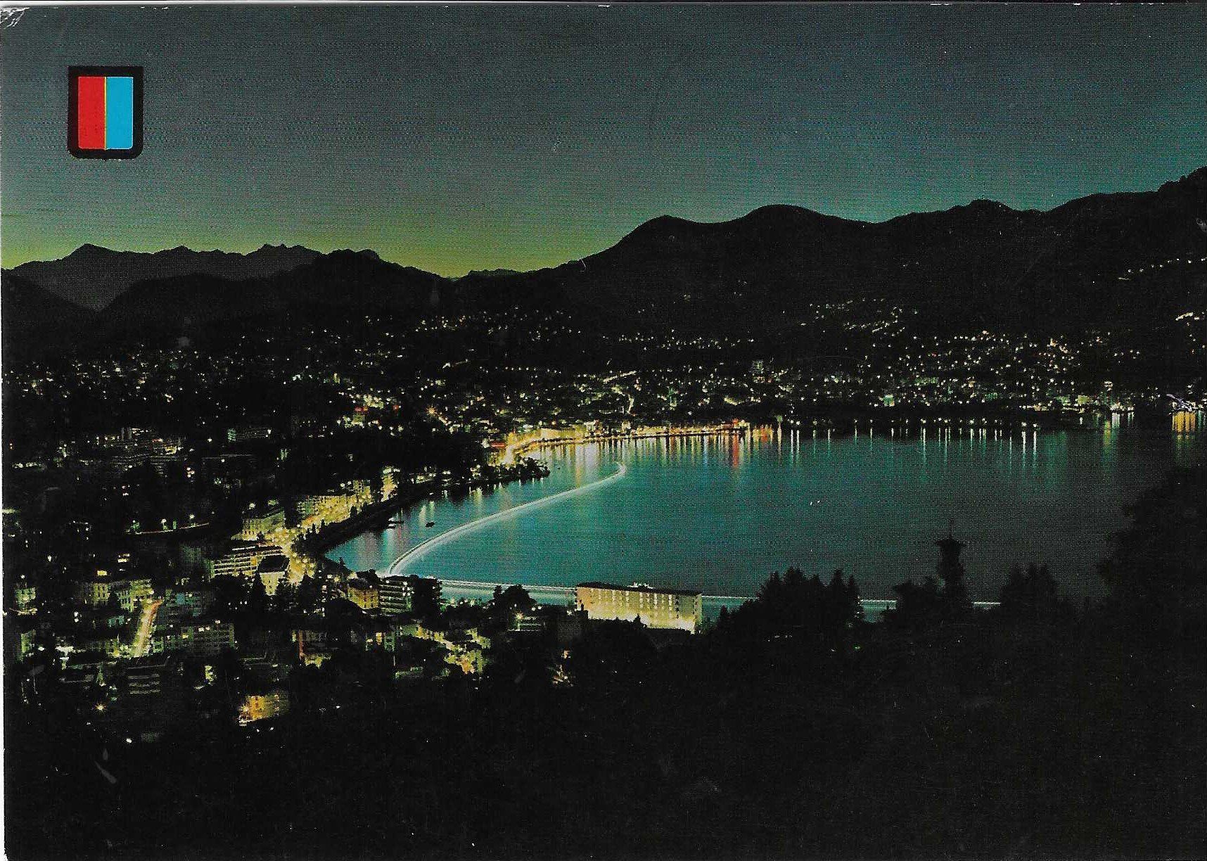 Cartoline postali: Lugano-Tramonto TI – Usato da Rothrist venduto da Stranglehold