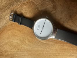 BERING Max René Damenuhr 31mm Saphirglas Blau/Silber