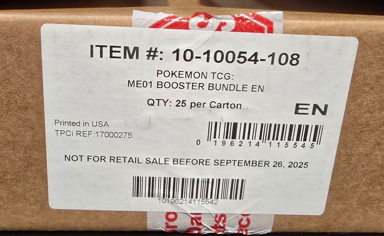 Pokémon Carte collezionabili: Bundle Mega Evolution ME01 (6 Boosters) / 🇬🇧 – Usato da COINTRIN venduto da sanctuary-collectors 2