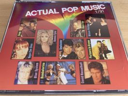 Various – Actual Pop Music 1/91 - 2 CD