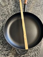 Le Creuset Gusseisen-pfanne, Durchmesser 30cm, Top Zustand!