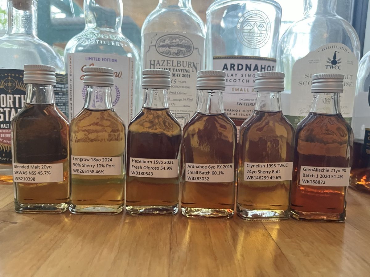 Longrow Bevande alcoliche: Whisky Sample Set - Sherry Bomben – Nuovo (secondo la descrizione) da Mönchaltorf venduto da Drammer