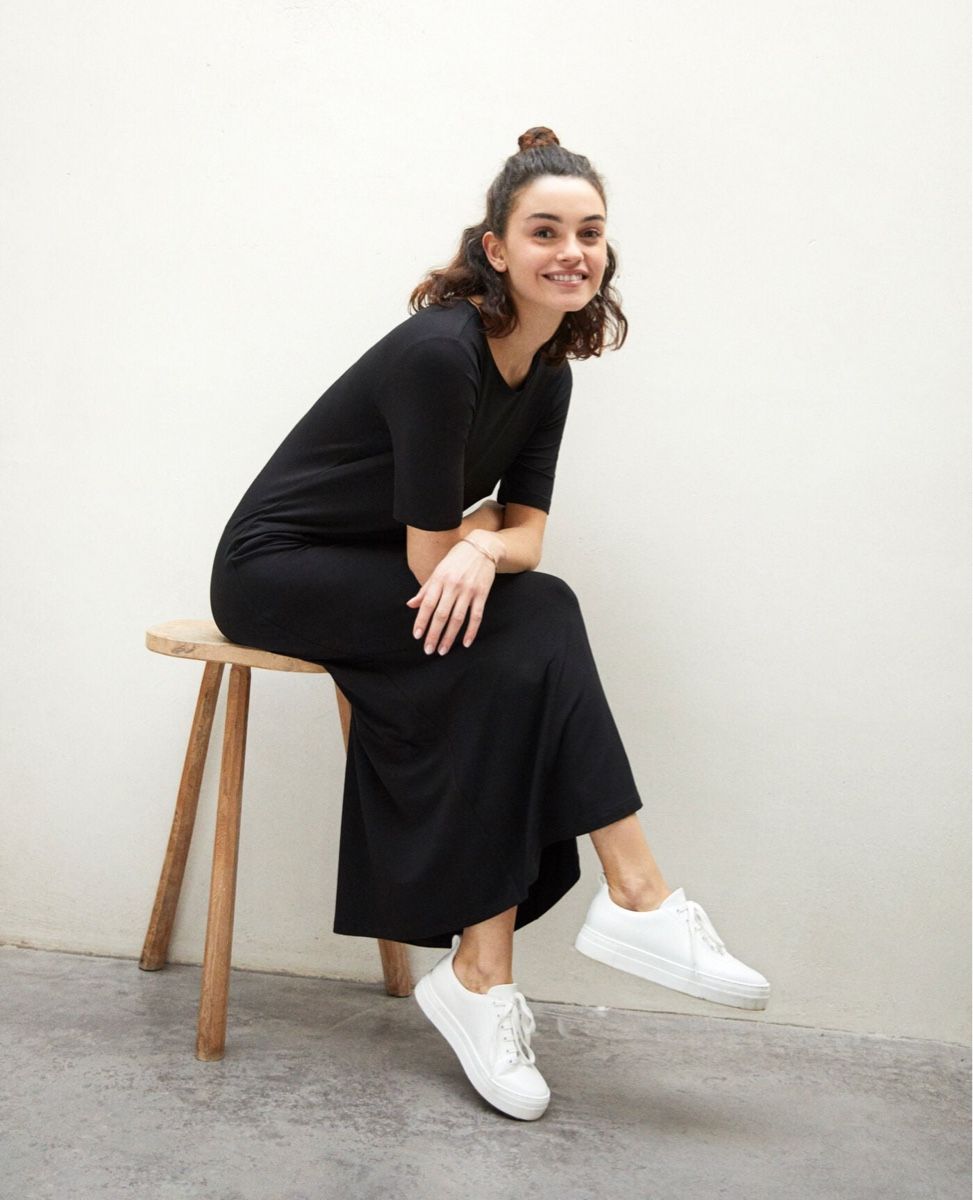 Comptoir des Cotonniers Kleider: Robe comptoir des cotonniers noire – Neu (gemäss Beschreibung) aus Prilly von ste_fani