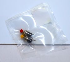 2 DRUCK SCHALT VORRICHTUNG  ROT/GELB